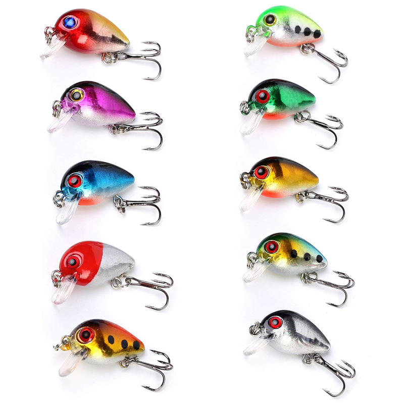 MINI CRANKBAIT LURE - MULTICOLOR