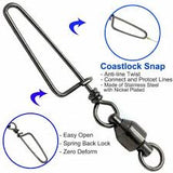 TACKLE BANDIT COASTLOCK SWIVELS