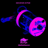 MAD KATZ GENESIS 6750 PINK MAGENTA GLOW REEL