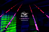 MAD KATZ PINK LEGACY CASTING ROD (IT GLOWS)