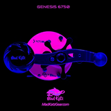 MAD KATZ GENESIS 6750 PINK MAGENTA GLOW REEL