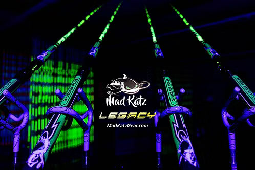 MAD KATZ YELLOW LEGACY ROD (IT GLOWS)
