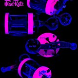 MAD KATZ GENESIS 6750 PINK MAGENTA GLOW REEL