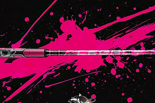 MAD KATZ PINK LEGACY CASTING ROD (IT GLOWS)