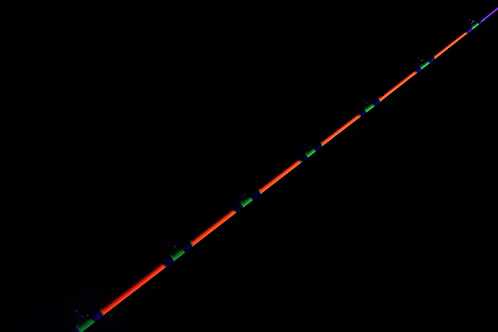 MAD KATZ ORANGE CRUSH SPINNING ROD (IT GLOWS)