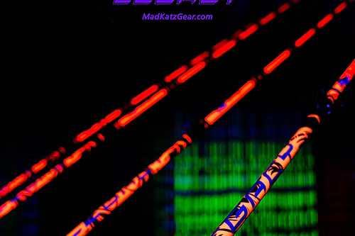 MAD KATZ ORANGE INFERMO LEGACY (ITGLOWS) CASTING ROD