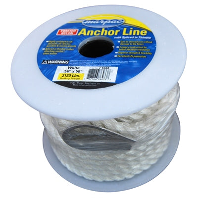 MARPAC TWISTED NYLON ANCHOR LINE 3/8"x50'
