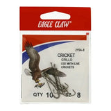 EAGLE CLAW CRICKET HOOKS 10PCK