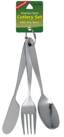 COGHLANS STAINLESS STEEL CUTLERY SET