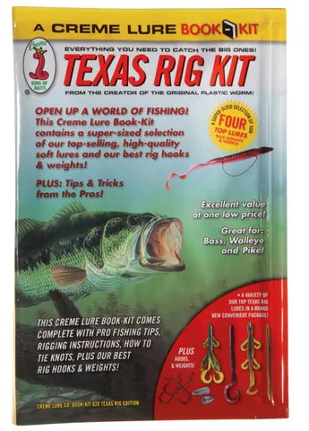 CREME LURES - TEXAS RIG BOOK KIT