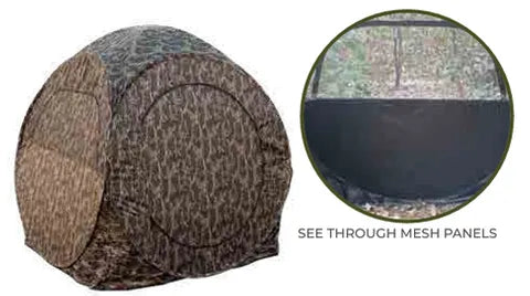 MOSSY OAK STEALTH HUT HUNTING BLIND