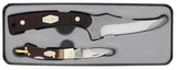OLD TIMER 2PC SHARPFINGER/FOLDING KNIFE TIN SET