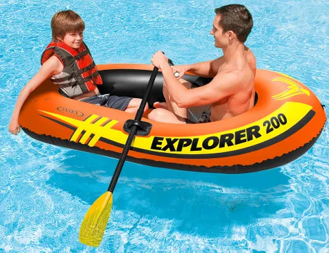 INTEX EXPLORER 200 BOAT SET