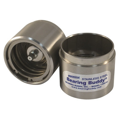 GENUINE STAINLESS STEEL BEARING BUDDY TRAILER WHEEL BEARING PROTECTOR 1980SS