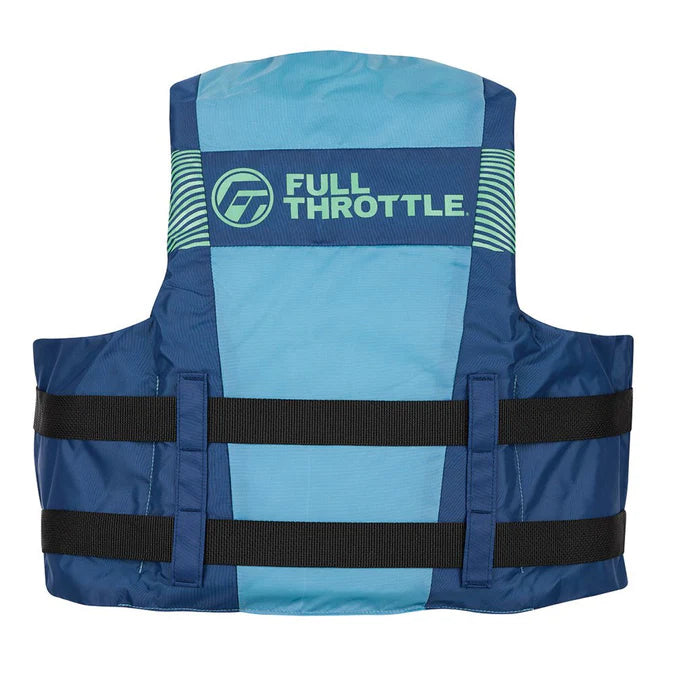 FULL THROTTLE ADULT NYLON LIFE JACKET S/M