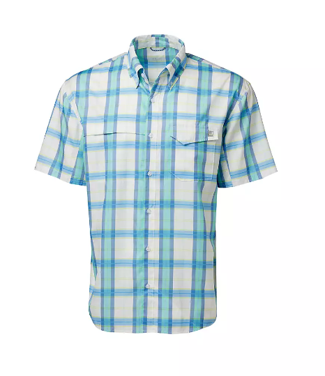 HUK TIDE POINT LATITUDE SHORT SLEEVE SHIRT