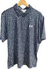 UNDER ARMOUR MENS MATCHPLAY PRINTED POLO SHIRT 50% OFF