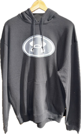 UNDER ARMOUR MENS RIVAL FLC BRANDED HOODIE 50% OFF