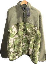UNDER ARMOUR MENS CGI BASECAMP CAMO HALF-ZIP 50% OFF