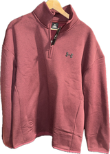 UNDER ARMOUR MENS FLEECE TWIST 1/4 ZIP 50% OFF