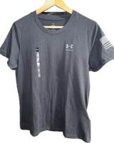 UNDER ARMOUR WOMENS FREEDOM FLAG T-SHIRT 50% OFF
