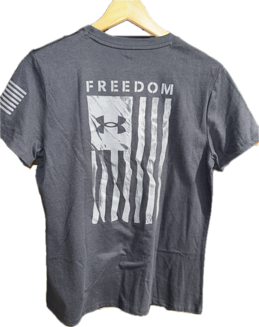 UNDER ARMOUR WOMENS FREEDOM FLAG T-SHIRT 50% OFF
