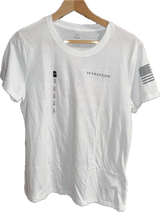 UNDER ARMOUR WOMENS FREEDOM BANNER SHIRT 50% OFF