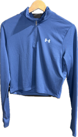 UNDER ARMOUR WOMENS TECH BRANDED HALF-ZIP LS 50% OFF