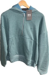 UNDER ARMOUR WOMENS ICON FLEECE HALF-ZIP HOODIE 50% OFF