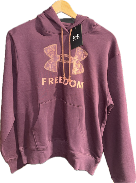 UNDER ARMOUR WOMENS FREEDOM RIVAL HOODIE 50% OFF