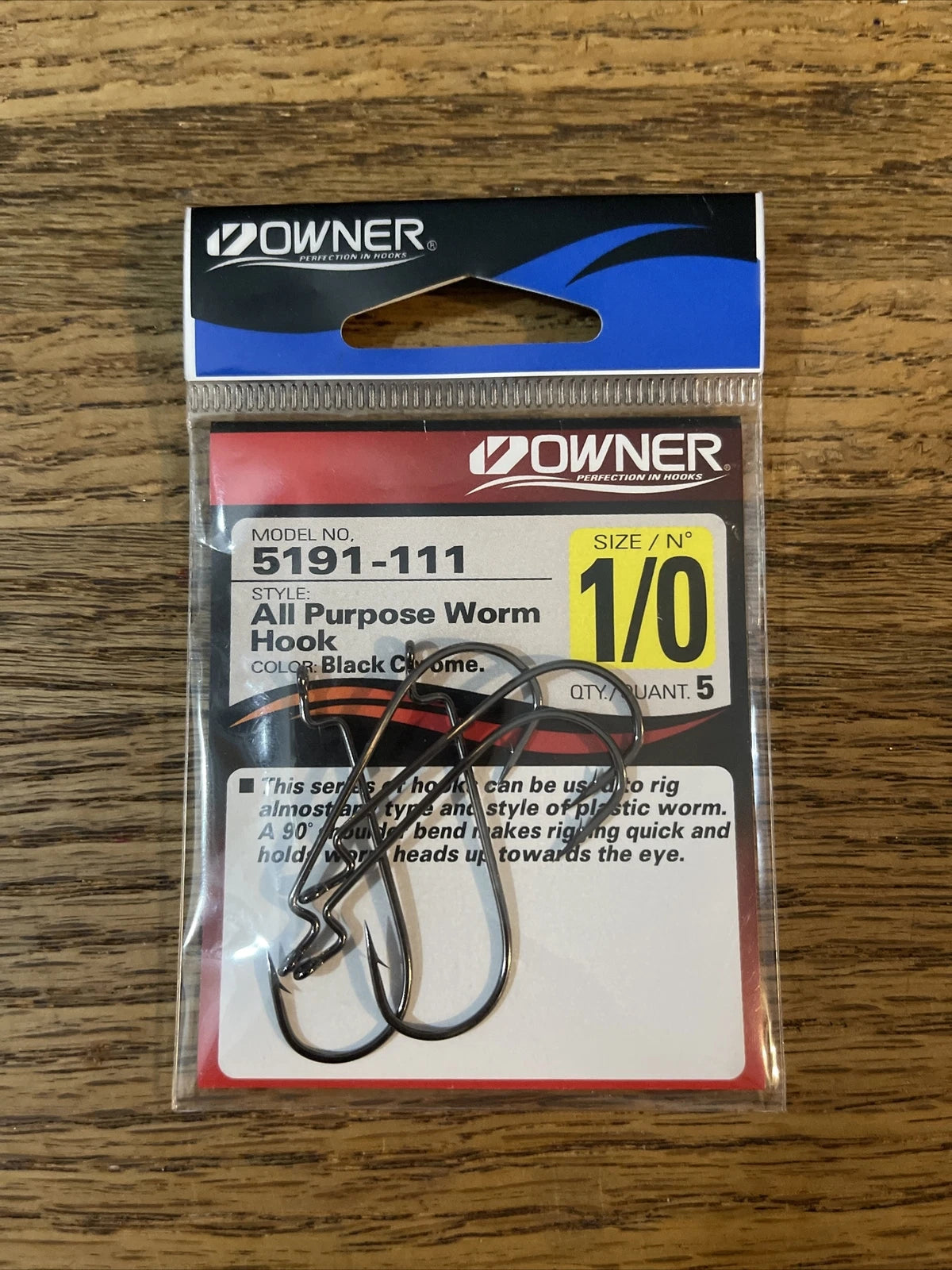 OWNER ALL PURPOSE WORM HOOK
