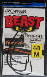 OWNER BEAST HOOKS W/ TWISTLOCK