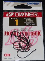 OWNER MOSQUITO HOOKS BLACK CHROME