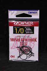 OWNER MOSQUITO HOOKS BLACK CHROME