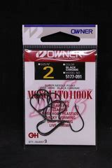 OWNER MOSQUITO HOOKS BLACK CHROME