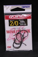 OWNER MOSQUITO HOOKS BLACK CHROME