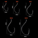 WHISKER SEEKER TRIPLE THREAT HYBRID CIRCLE HOOKS