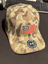 UNDER ARMOUR FLAG LOGO HAT 50% OFF